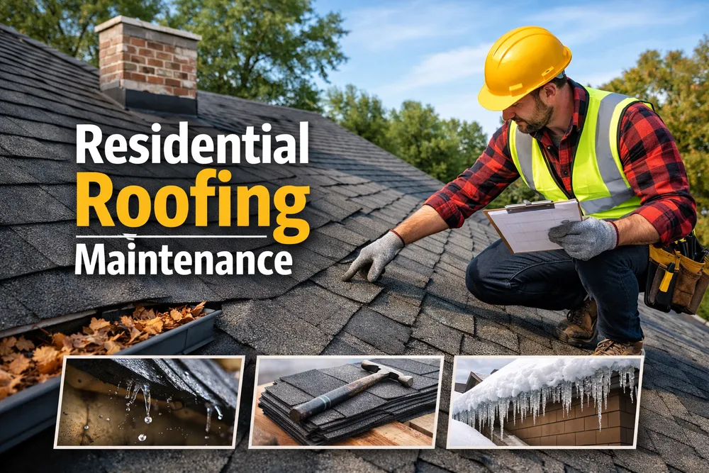 residential roofing maintenance