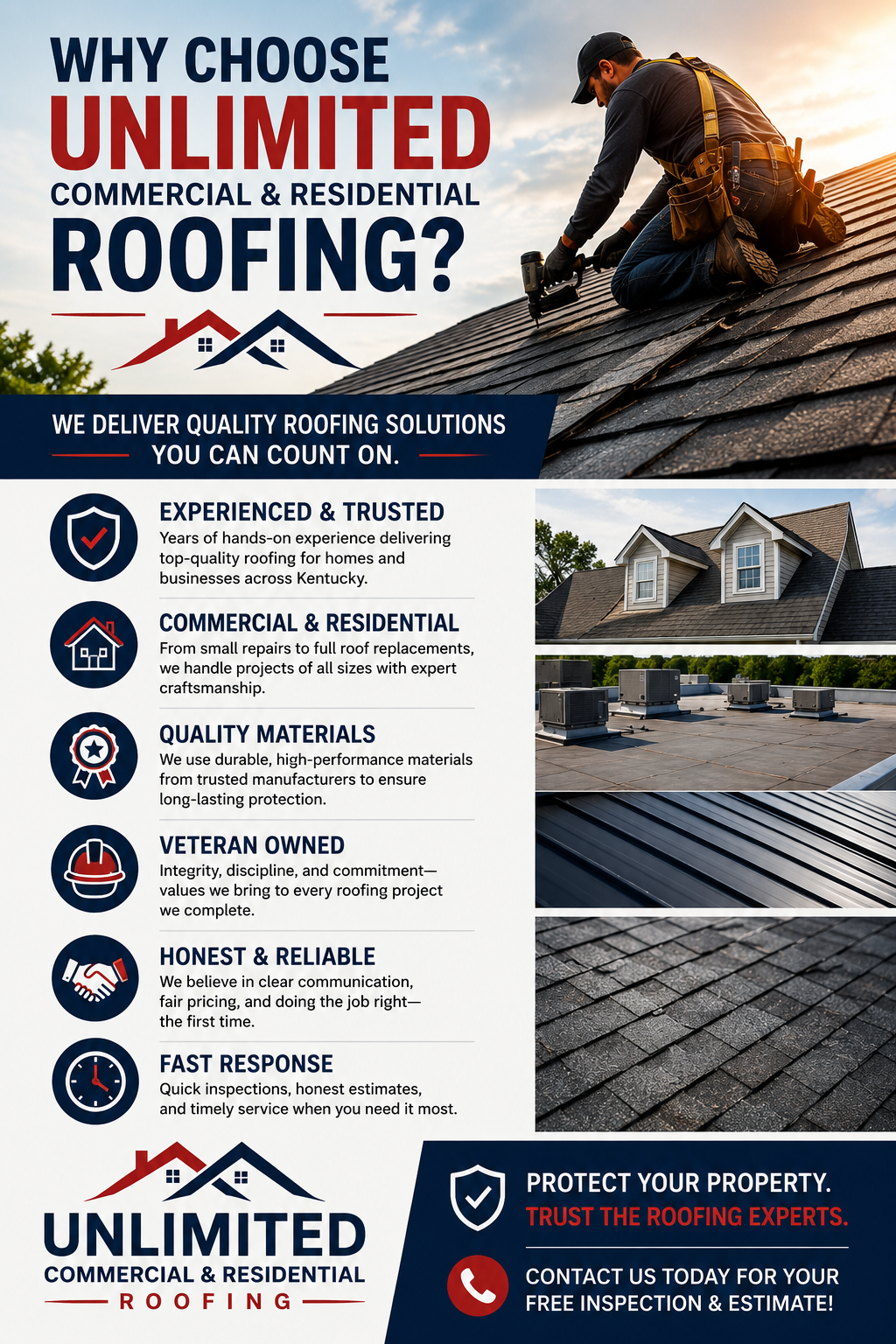 commercial and residential roofing