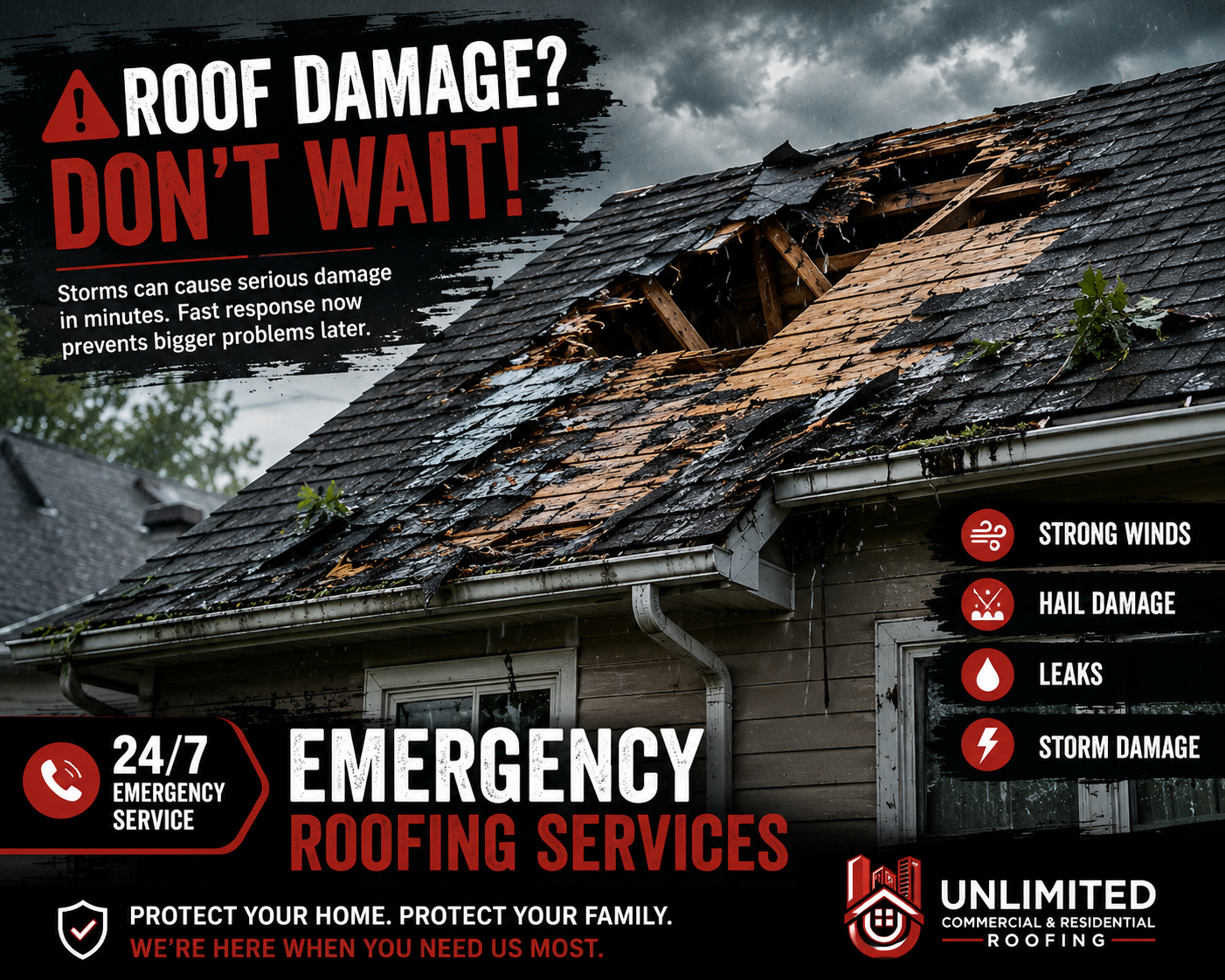 emergency roofing service lexington roofers
