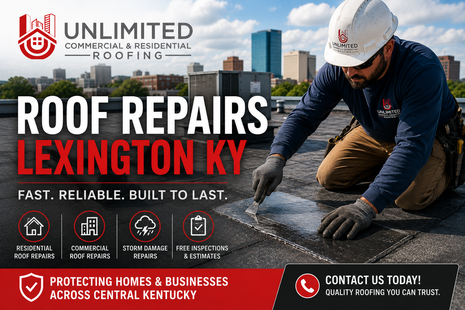 roof repairs Lexington KY