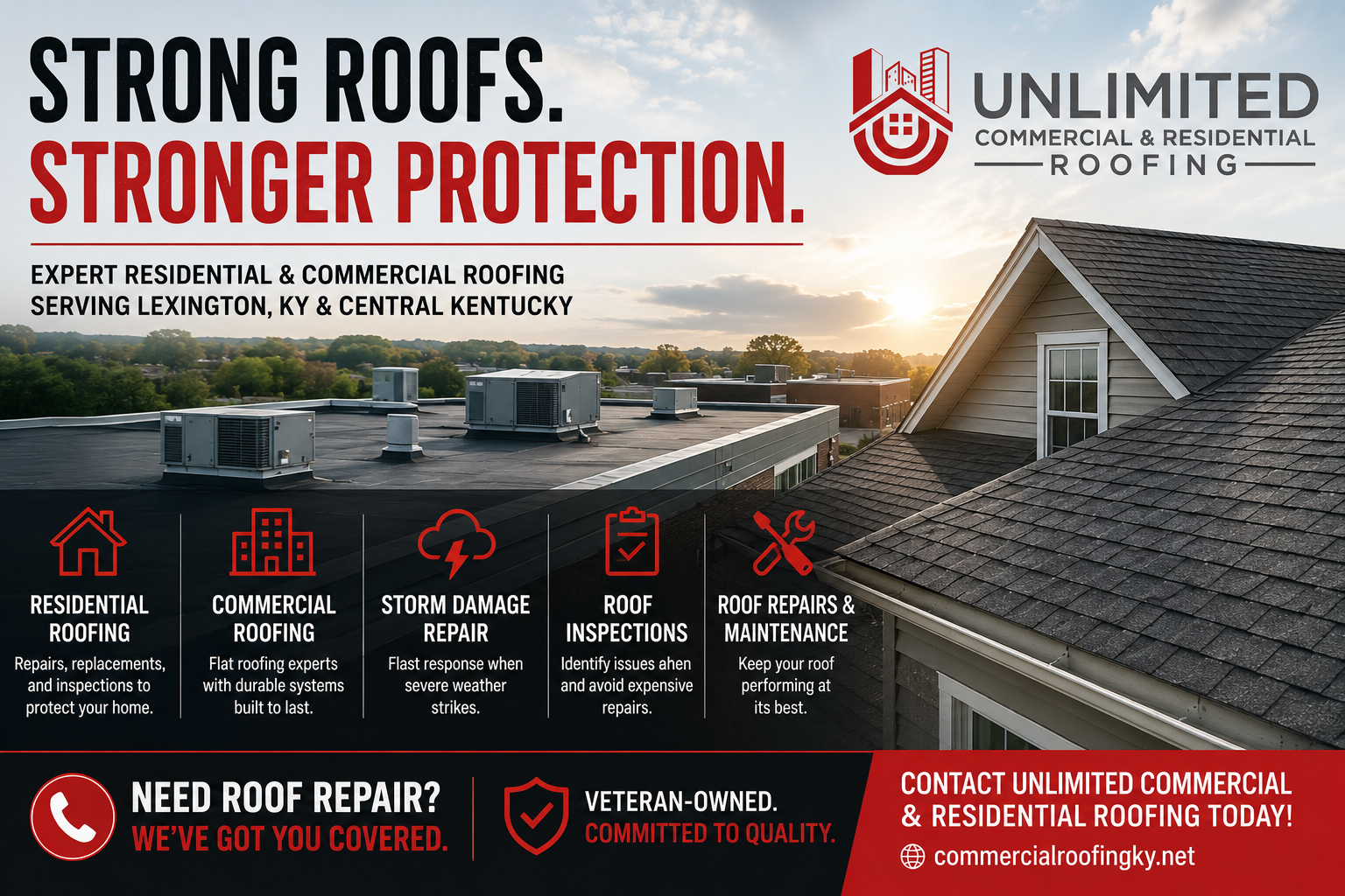 roof repairs lexington ky