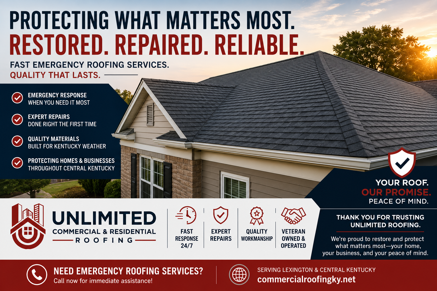 emergency roofing services