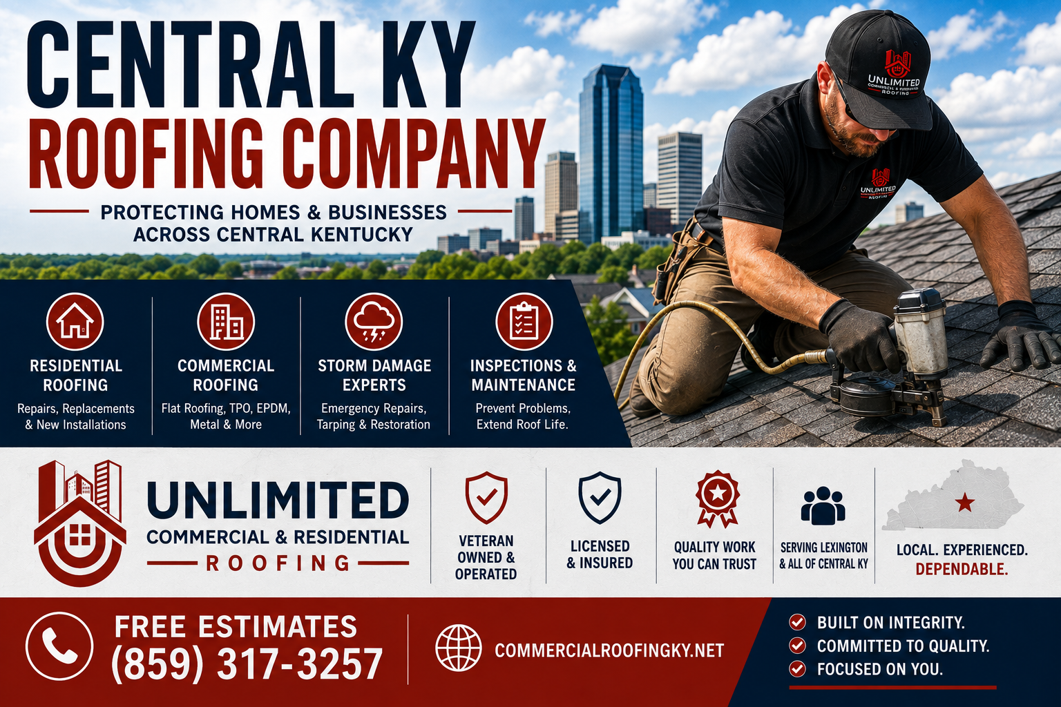 central ky roofing company