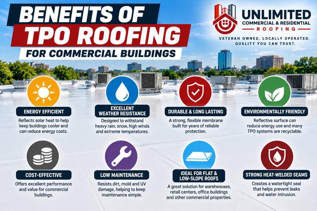 TPO Roofing Lexington KY: Benefits for Commercial Buildings 3 tpo roofing lexington ky
